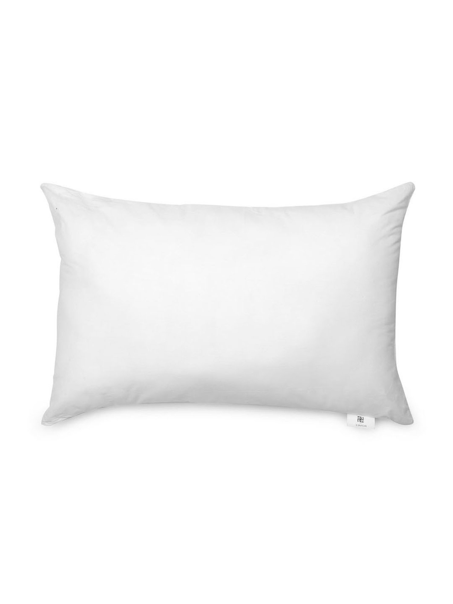 Romee White Microfibre Solid Cushions