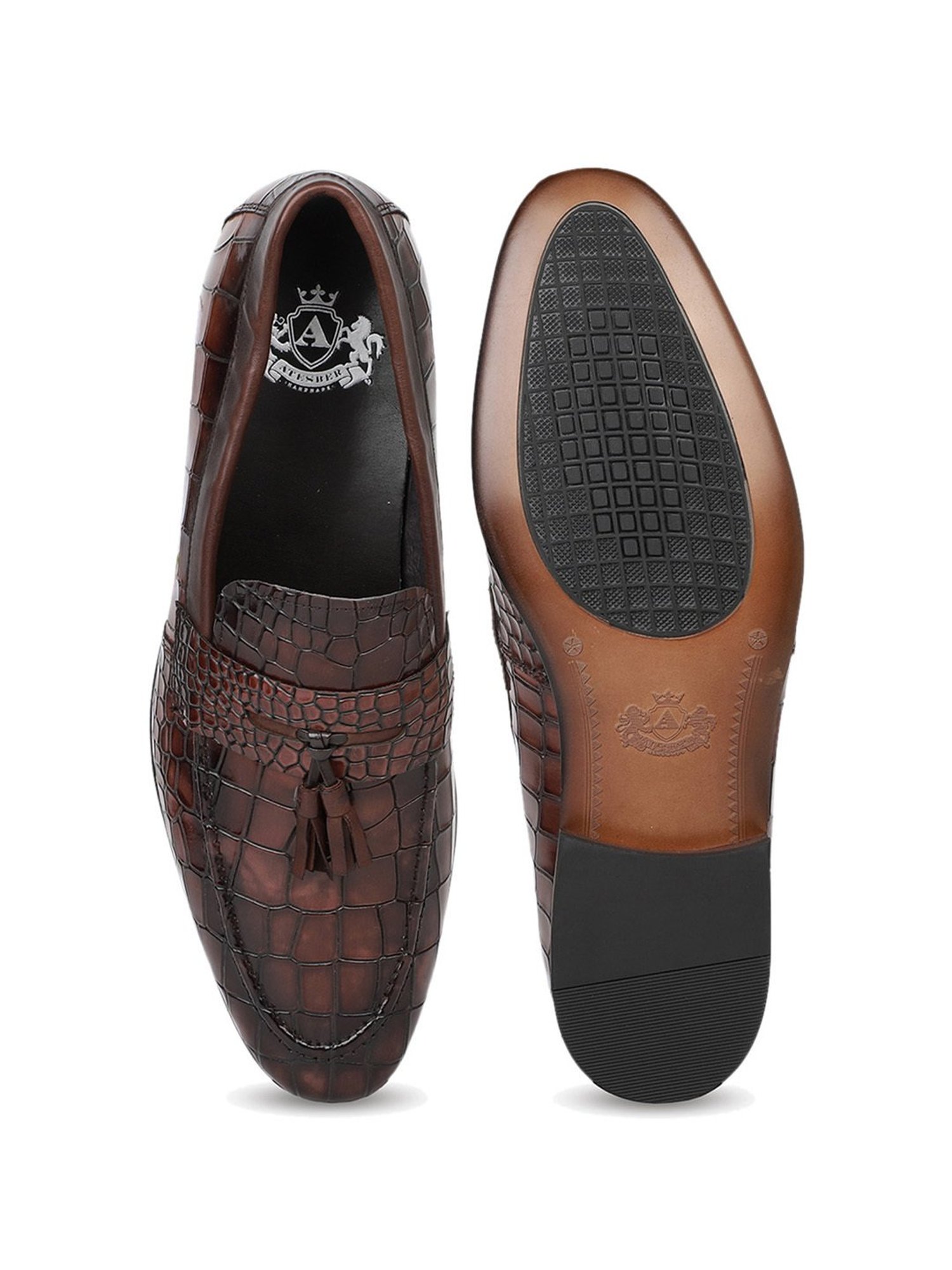 Atesber by Inc.5 Men's Brown Casual Mocassins