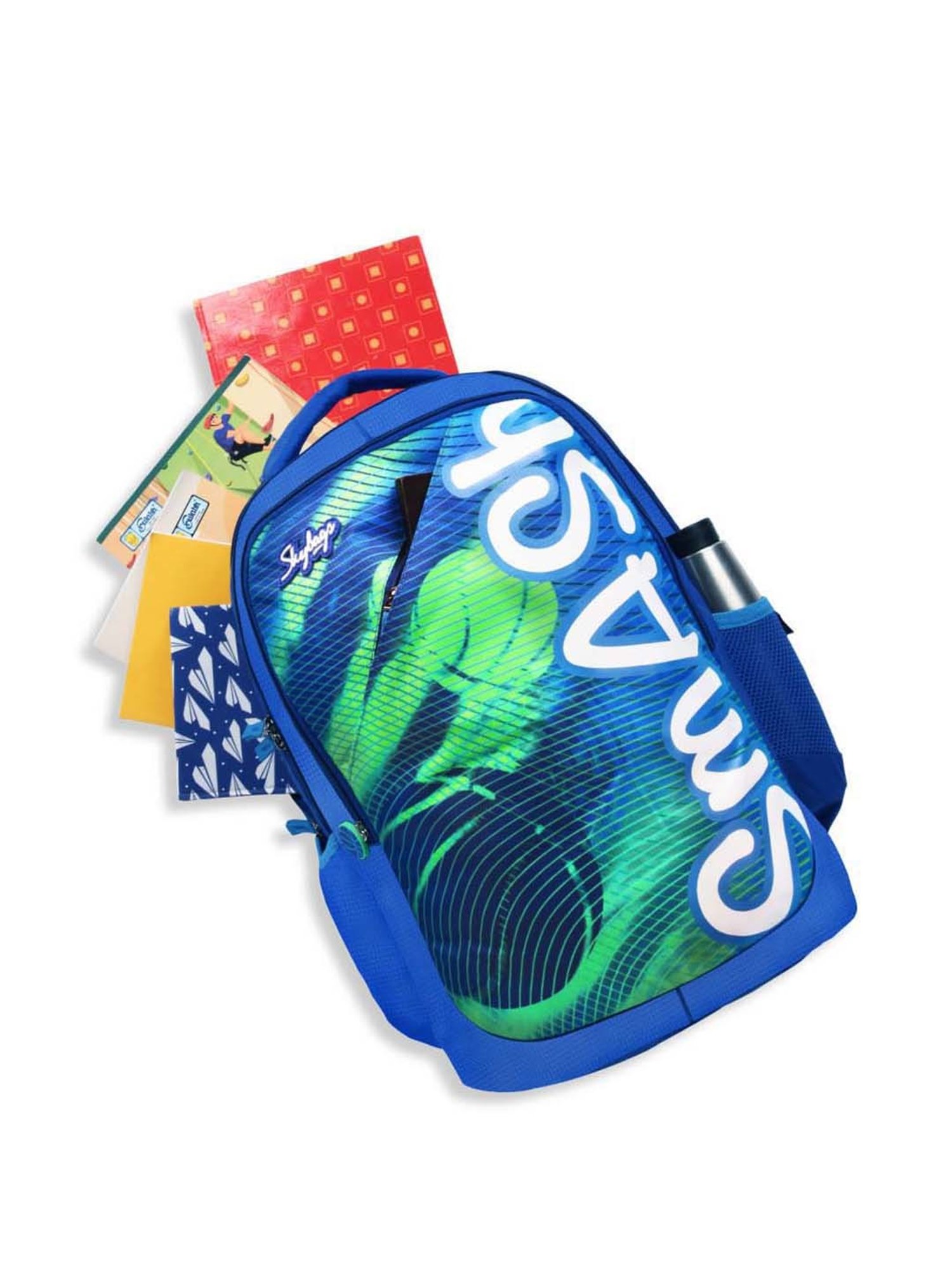 Skybags Squad 05 30 Ltrs Blue Medium Backpack