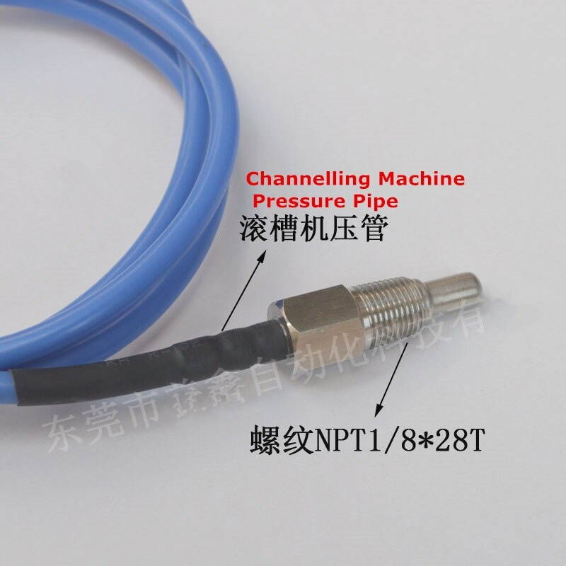 Thread Thermal Resistance PT100 Silicone With Shielded Wire Hard fold 1/8 Thread NPT1/8*28T Channelling Machine Pressure Pipe