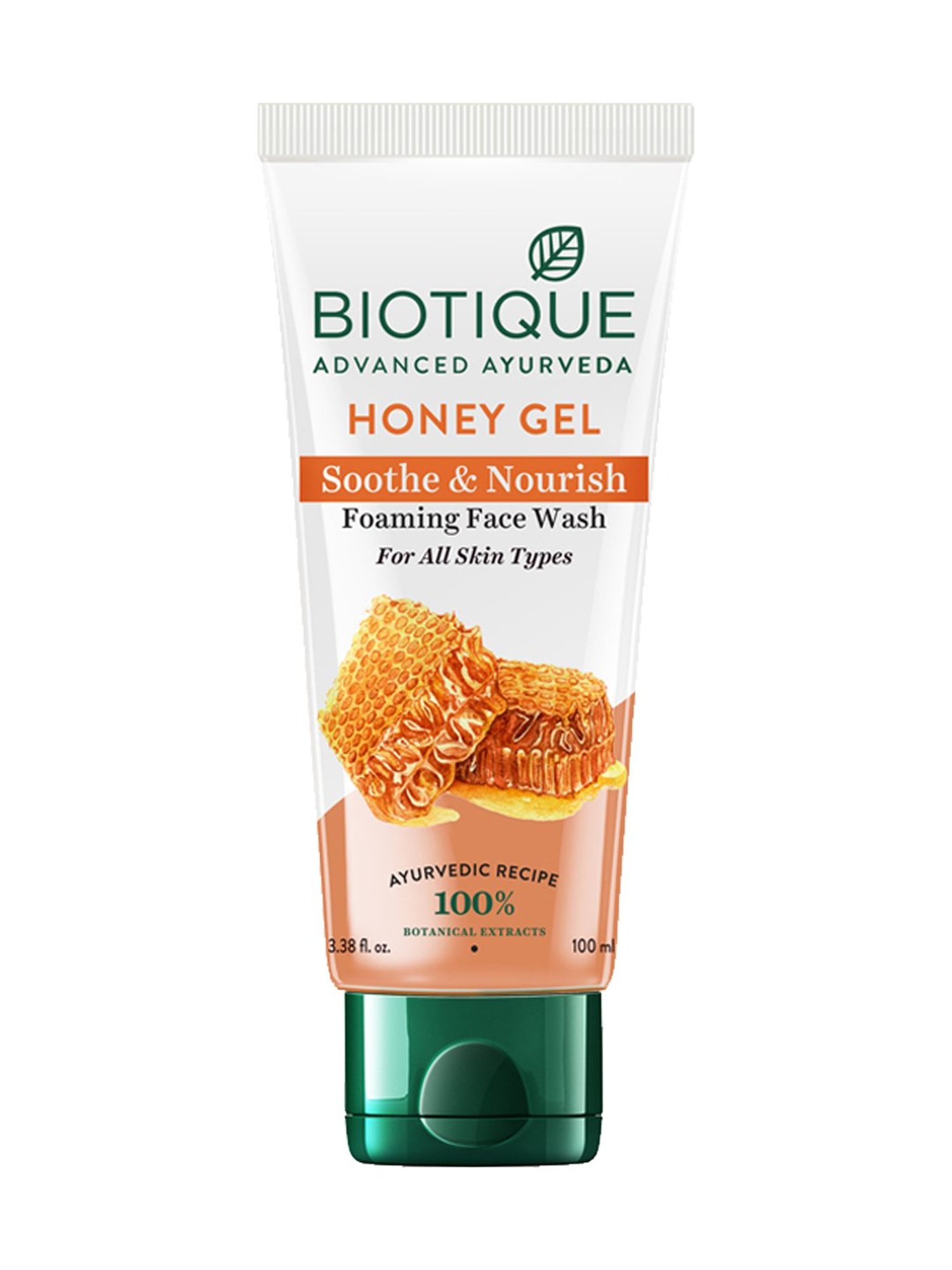 Biotique Honey Gel Soothe & Nourish Foaming Face Wash - 100 ml