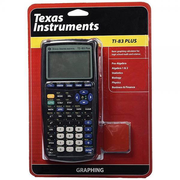 TEXAS INSTRUMENTS 83PL/TBL/1L1/A TI 83 Plus Graphics Calculator Plus Graphics Calculator 033317198658 83PL/TBL/1L1/A Texas Instruments