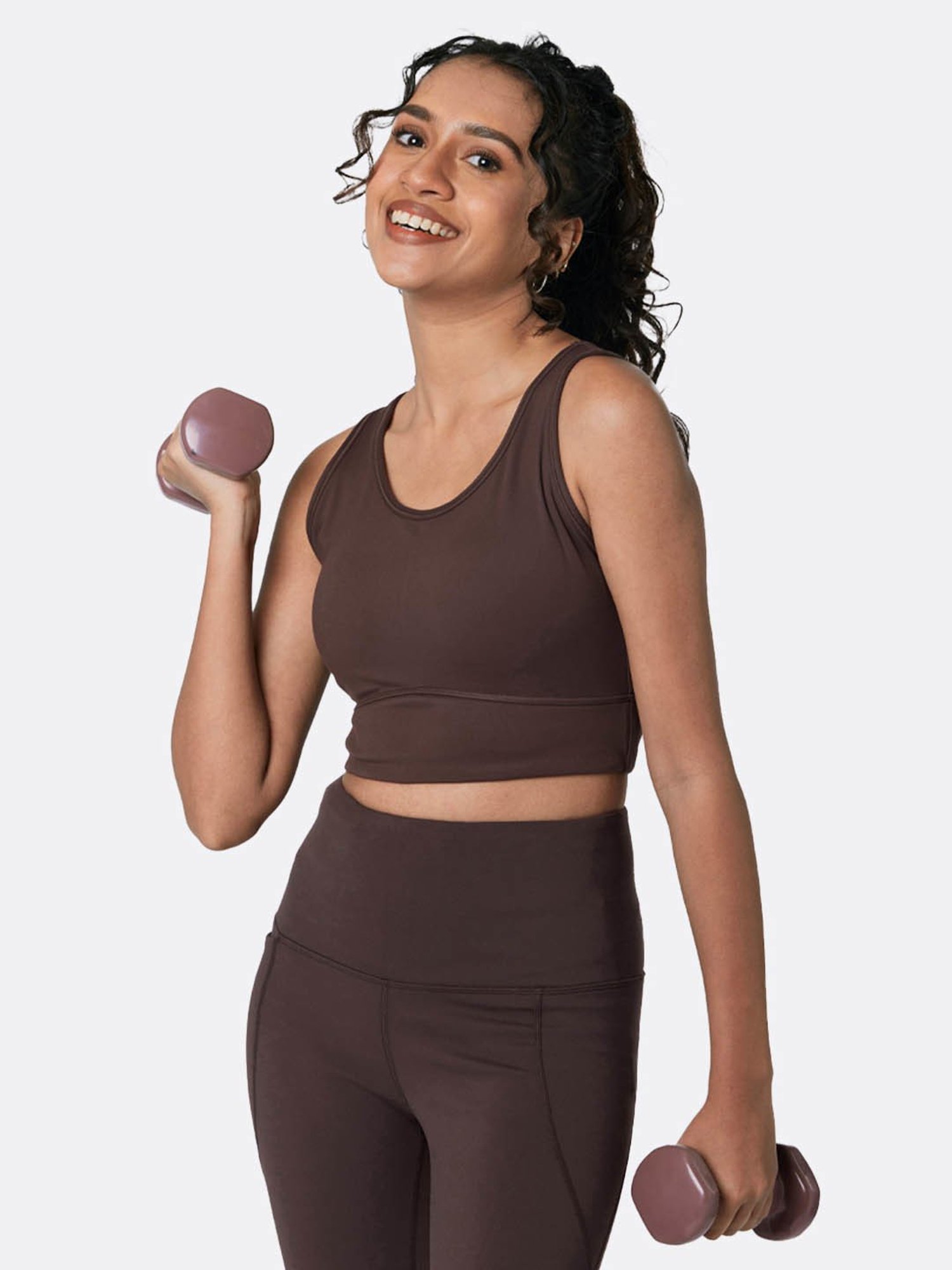 BlissClub Brown The Ultimate Comfort Sports Bra