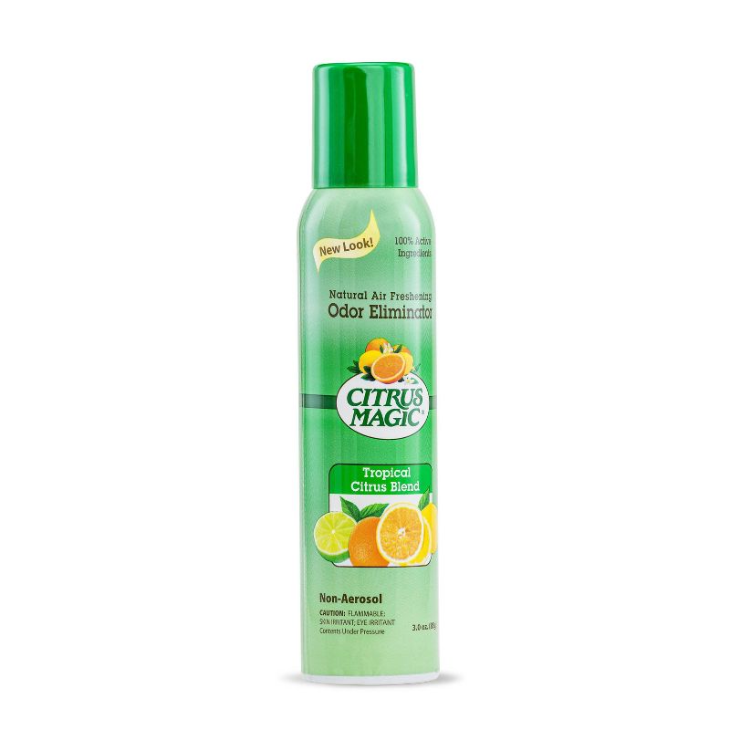 Citrus Magic Odor Eliminating Tropical Citrus Blend Air Freshener - 3.5oz