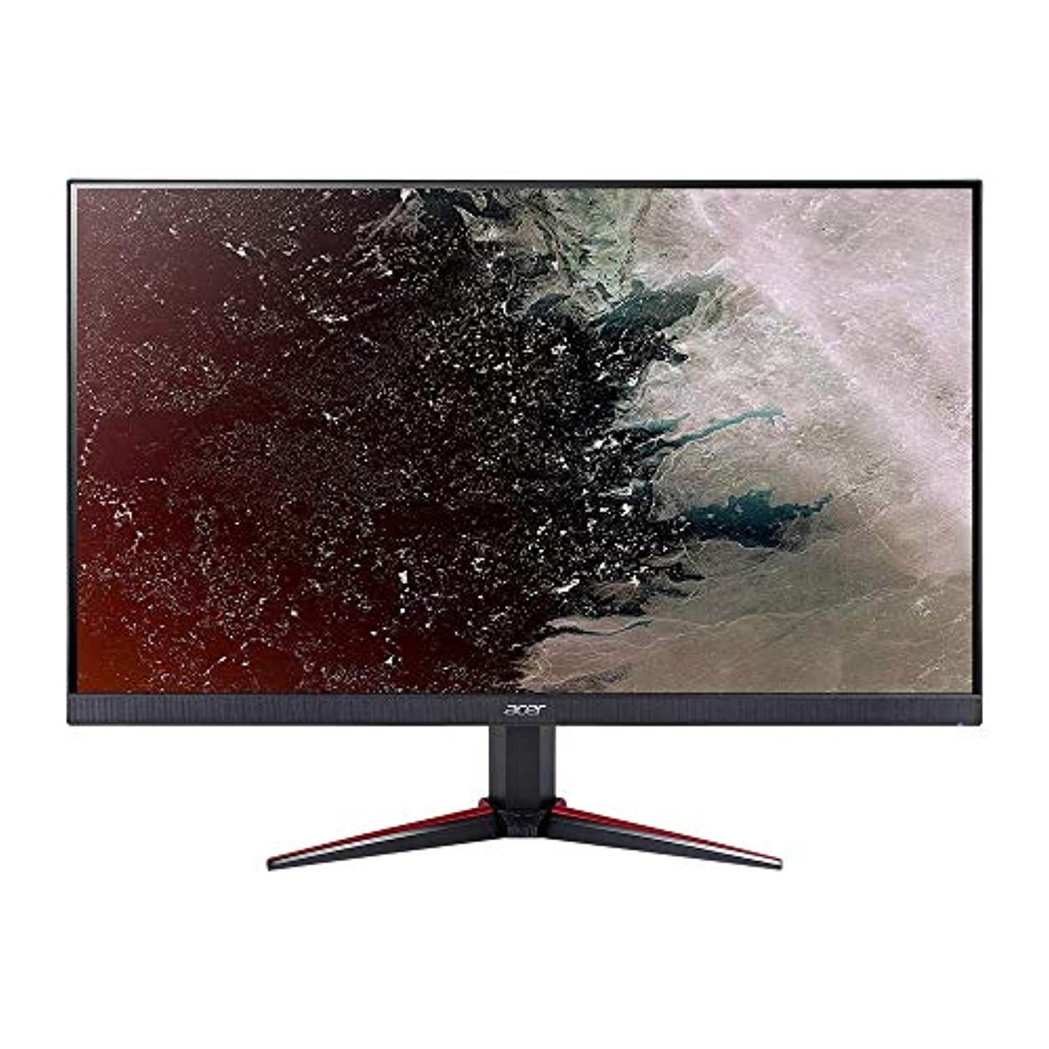 Acer Nitro Gaming Series VG270 27" FHD LED Monitor, 1920x1080 Resolution, IPS Widescreen, 16:9, 75 Hz, 1ms Response Time, AMD FreeSync, 16.7M Color Support, Black, 128GB Snow Bell USB Card