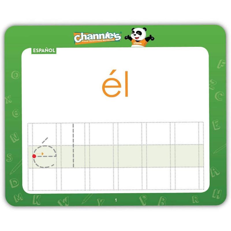 Channie's 50 First Spanish/English Dry Erase Flash Cards