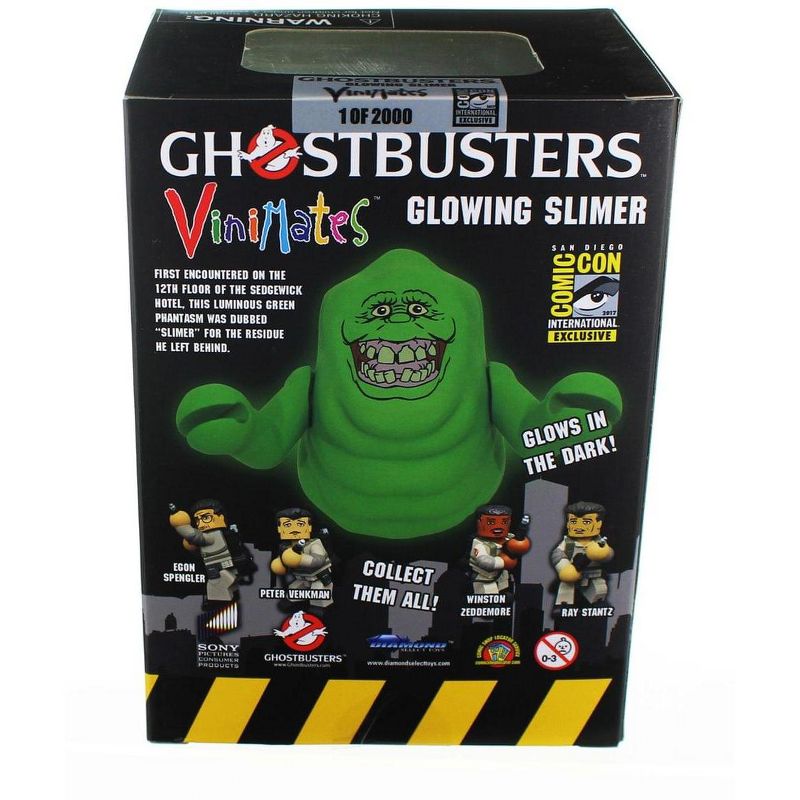 Diamond Comic Distributors, Inc. Diamond Select Toys Ghostbusters GITD Slimer SDCC17 Exclusive Vinimate Figure