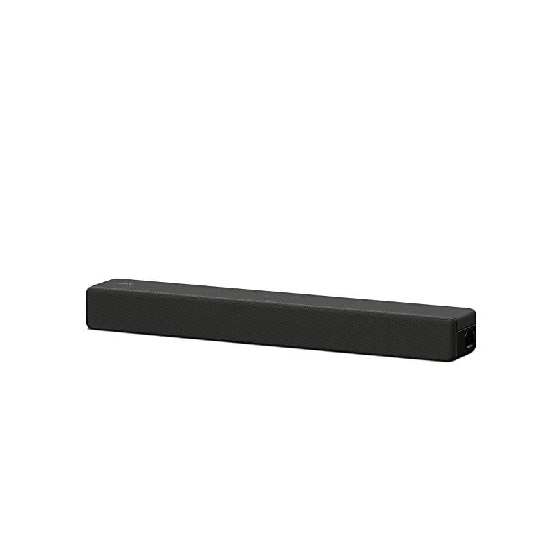 S200F 2.1ch Soundbar with built-in Subwoofer and Bluetooth Home Theater Audio for TV, (HT200F), easy setup, compact, home office use with clear sound black