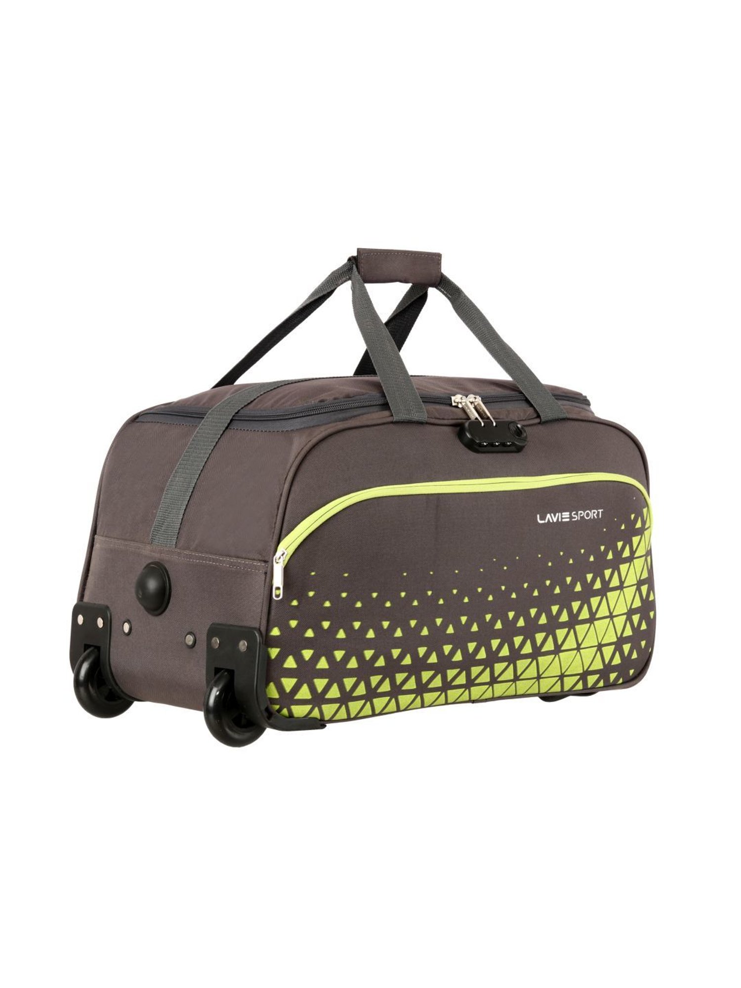 LAVIE SPORT Grey Printed Duffle Bag