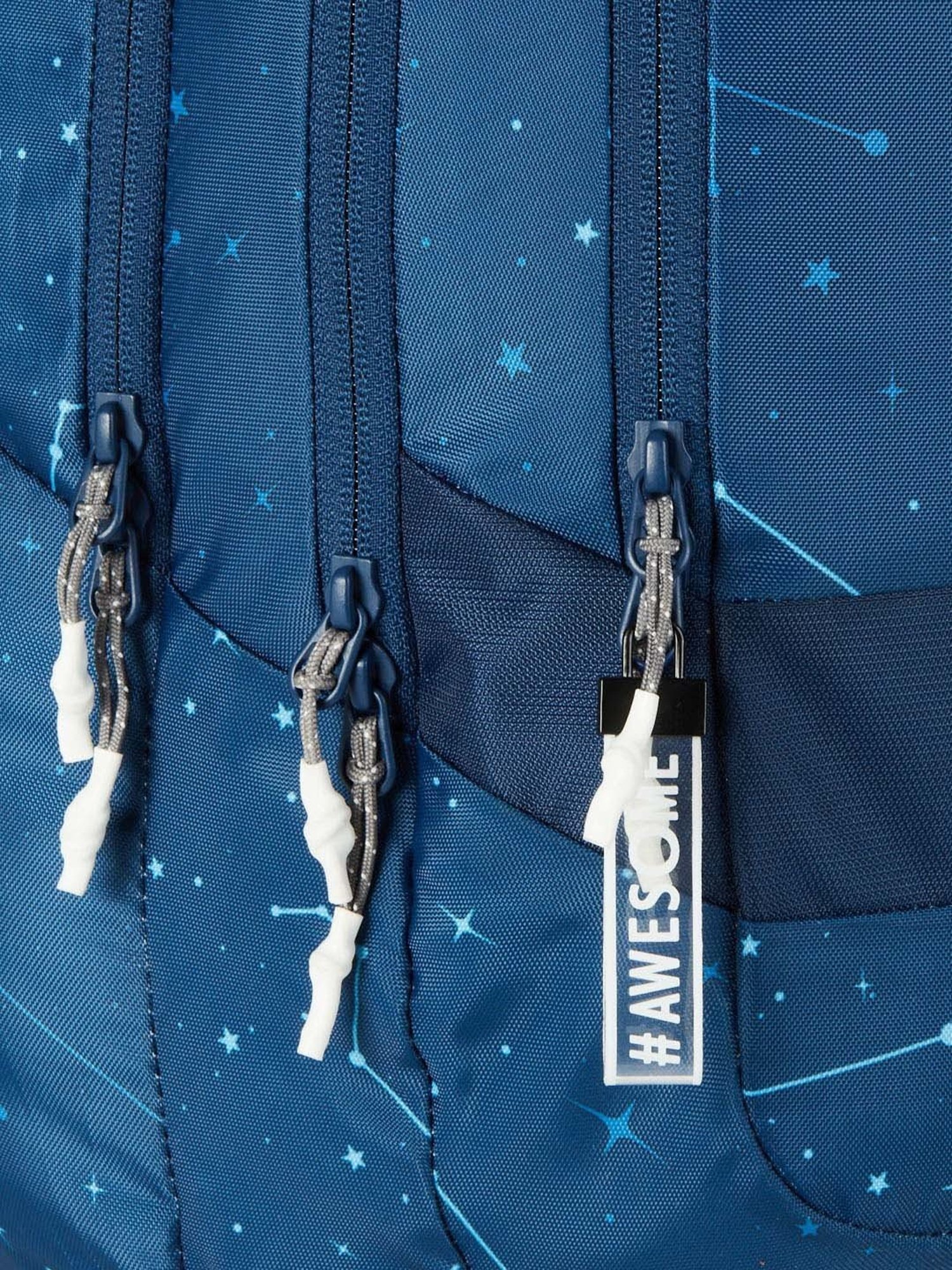 Wiki 21.5 Ltrs Blue Medium Backpack