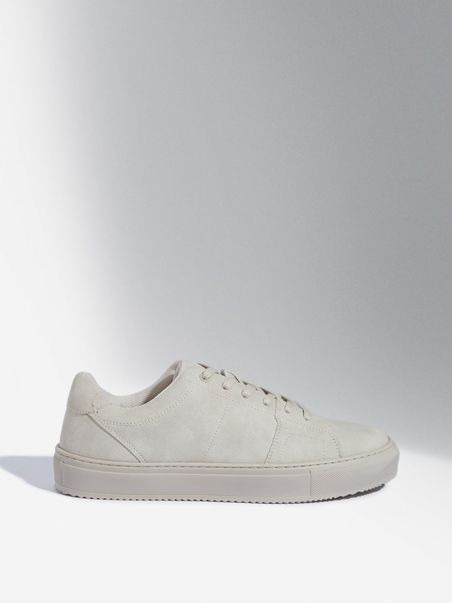 SOLEPLAY by Westside Beige Platform Sneakers