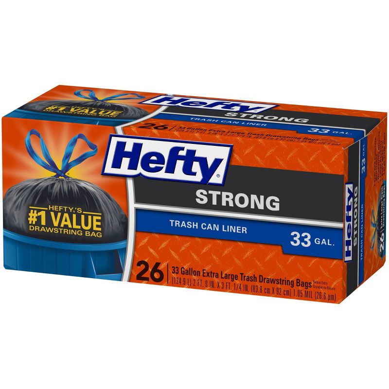 GreenPolly Drawstring Recycling Trash Bags - 13 Gallon - 20ct