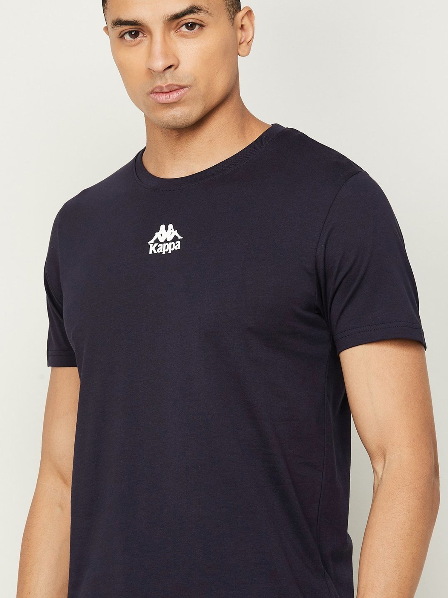 KAPPA Navy Regular Fit T-Shirt
