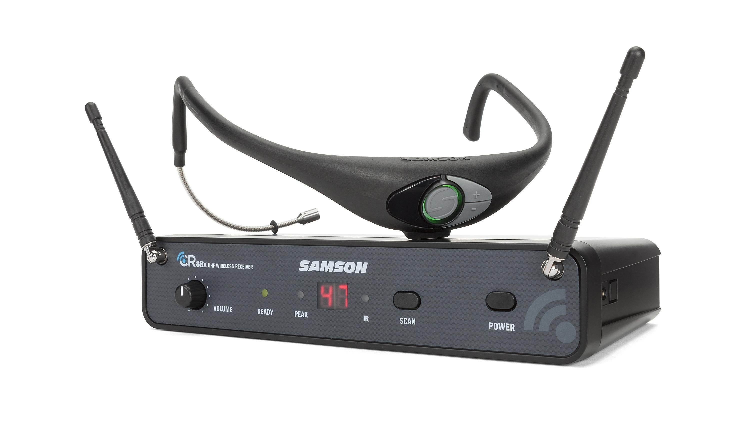 Samson AirLine 88x AH8 Fitness Headset Wireless System (K Band)