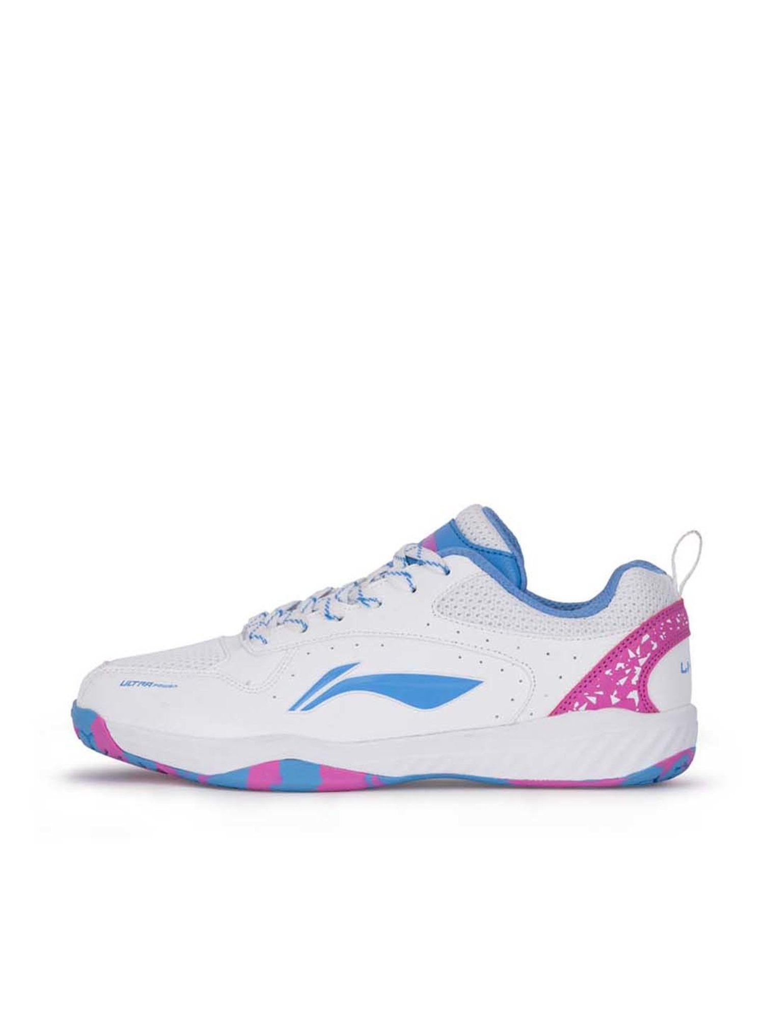 Li-Ning Men's Ultra Power White Indoor Court Shoes
