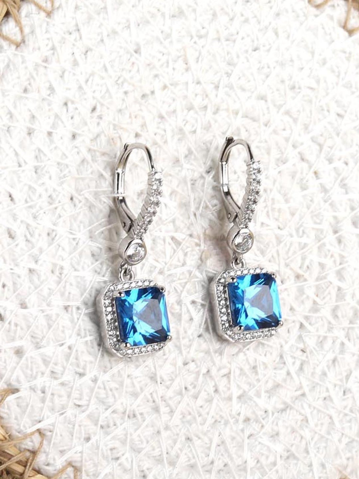 The Real Effect London Silver Earrings for Women