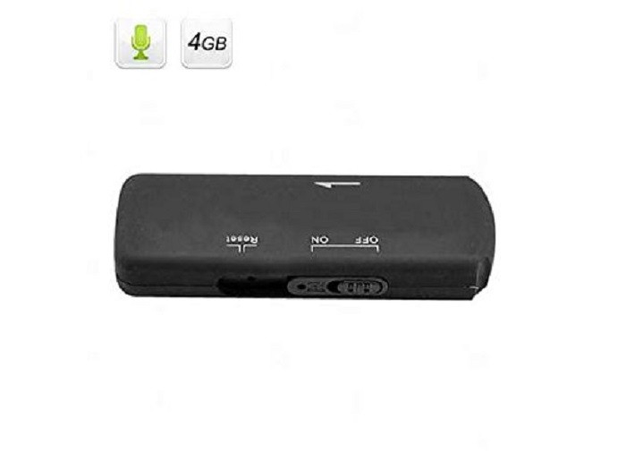 Tekit   Voice Activated USB Digital Voice Recorder Audio Recorder Dictaphone Voice Recorder Mp3 Player Recoding Pen,Secret recording device,(4GB)