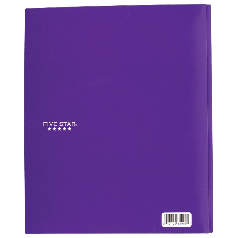 Five Star Paper Portfolio Pocket and Prong Random Color - Mead