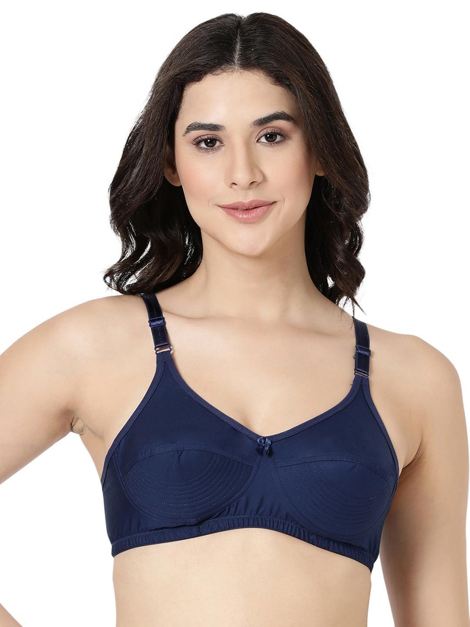 BLOSSOM Navy Full Coverage Shaper Bra