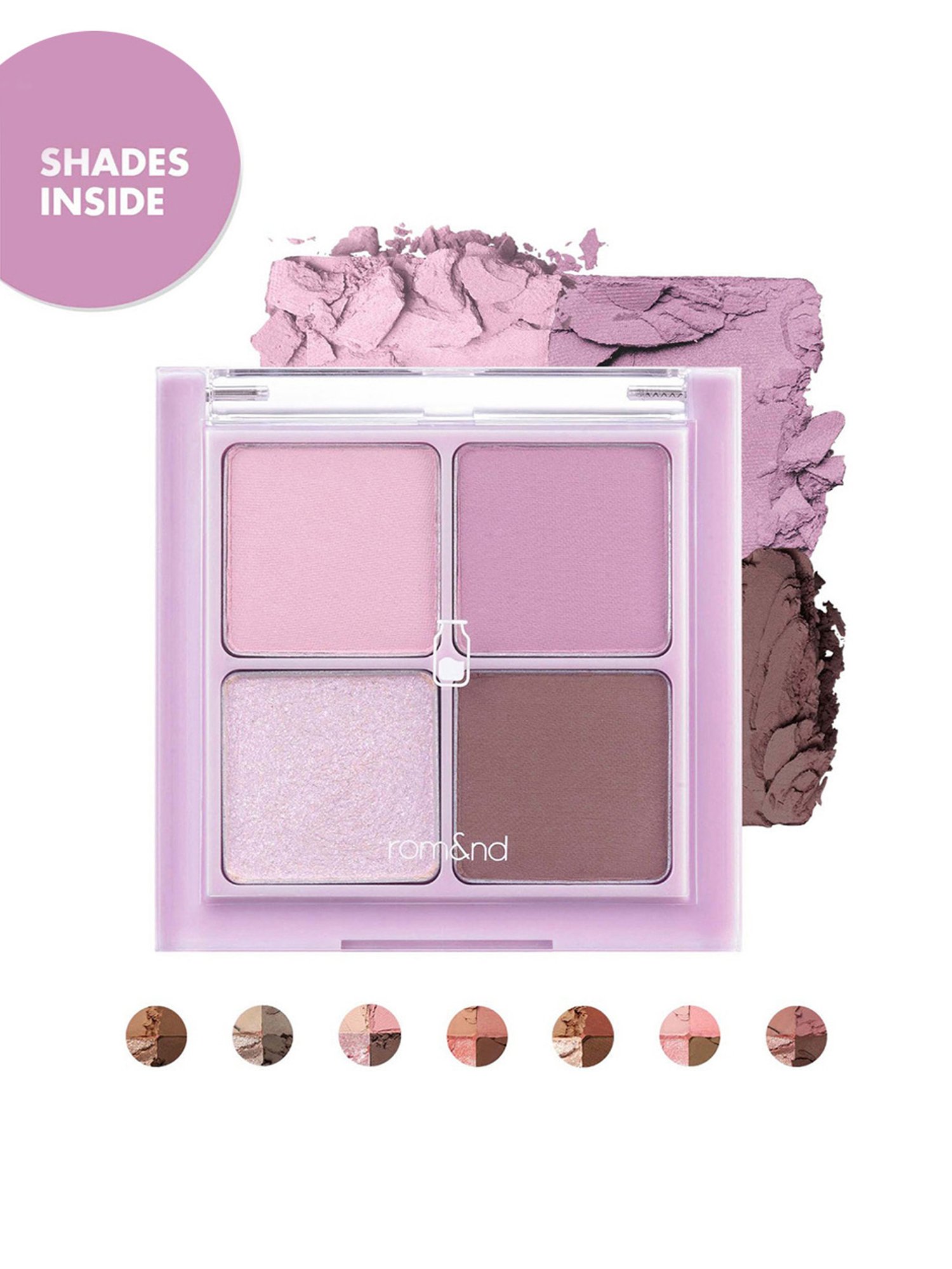 Rom&nd Better Than Eyes Palette W01 Dry Lavender - 6.5 gm