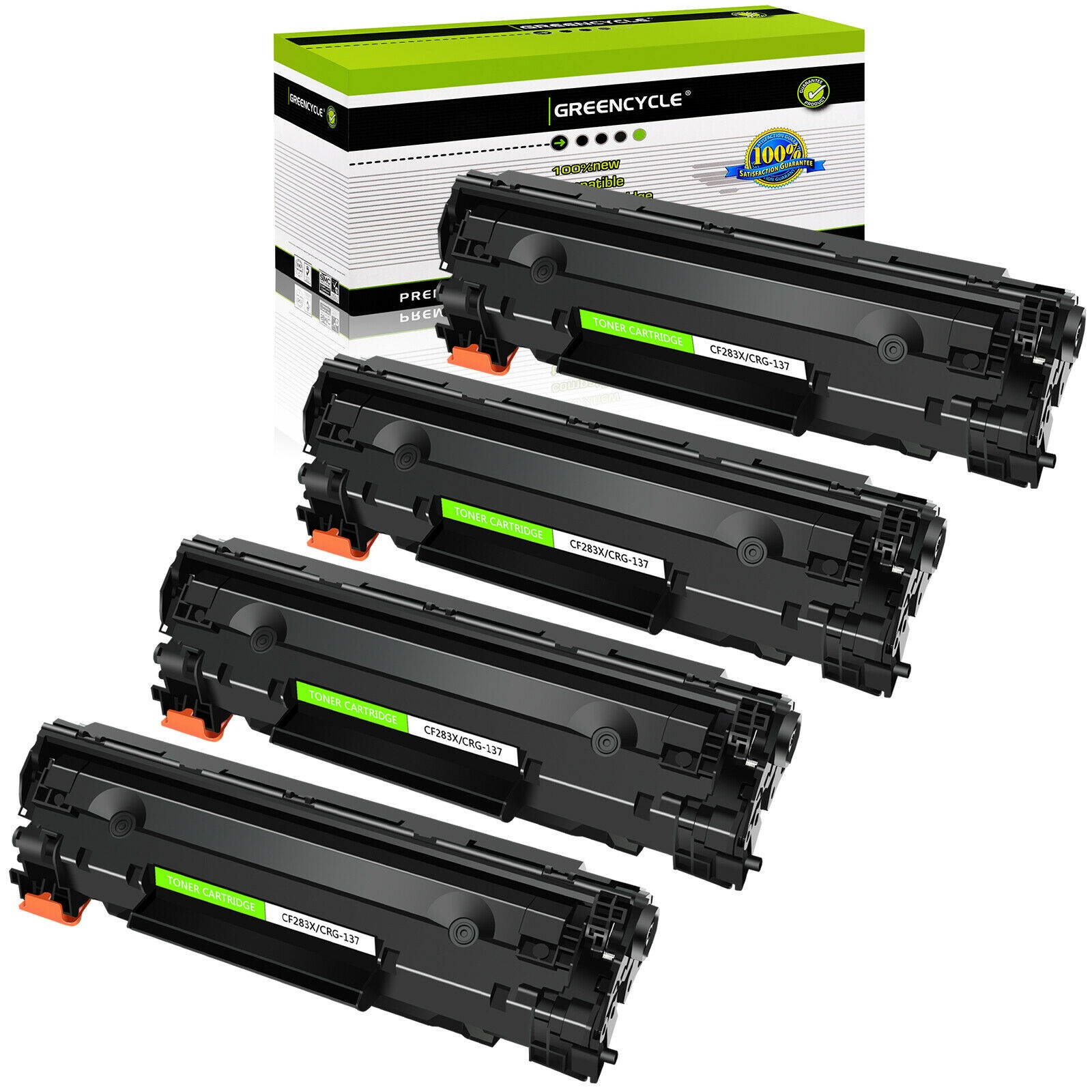 4 CRG137 Toner Cartridge for Canon 137 ImageClass MF217w MF236n MF232w MF249dw