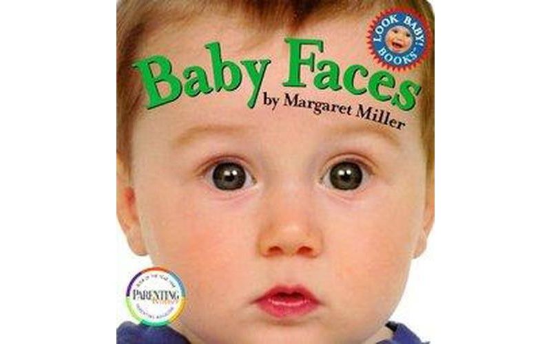 Baby Faces - (Look Baby! Books) by  Margaret Miller (Board Book)