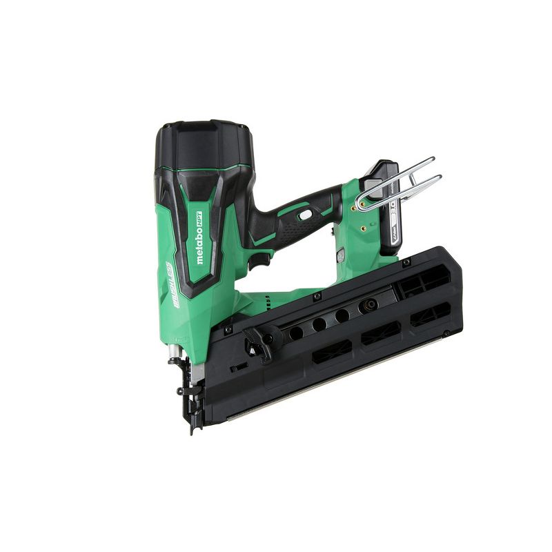 Metabo HPT NR1890DRSM 3-1/2 in. 18V Brushless Full Round Head Framing Nail Gun Kit