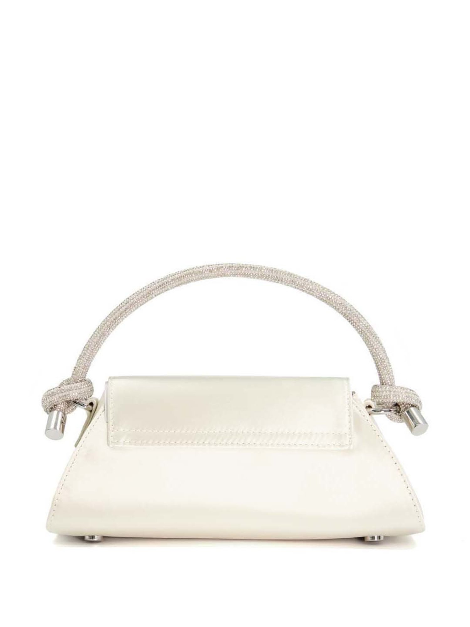 Dune London White Solid Small Handbag
