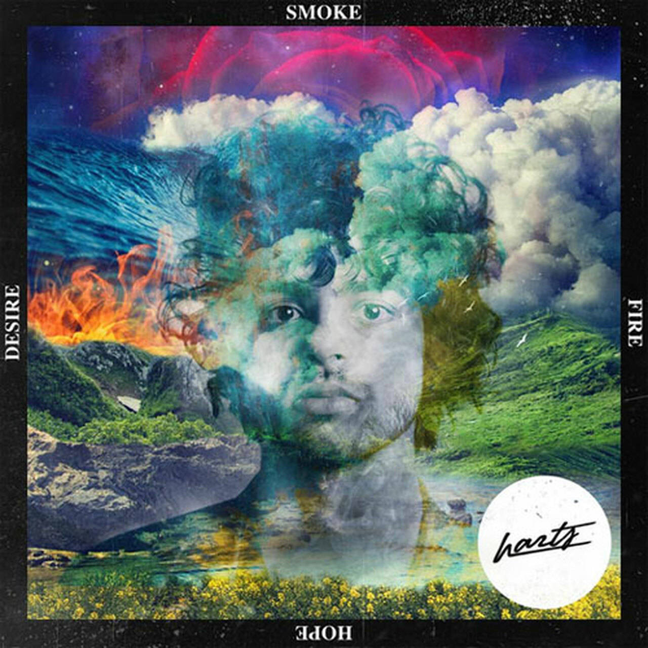 Harts Smoke Fire Hope Desire LP (Vinyl)