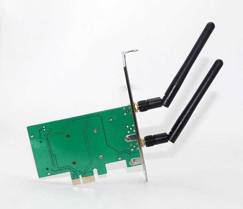 PCI-Express 300Mbps Wireless WiFi Card Adapter 2 Antennas for Desktop Laptop PC
