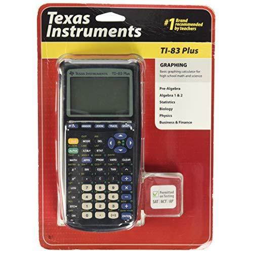 texas instruments ti83 plus graphing calculator
