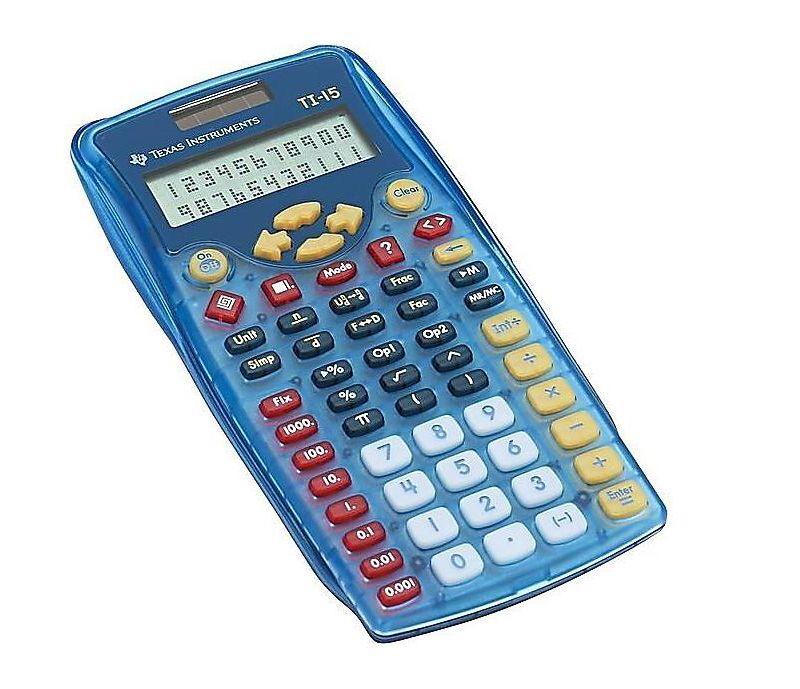 Texas Instruments TI-15 Explorer Elementary Calculator TI15