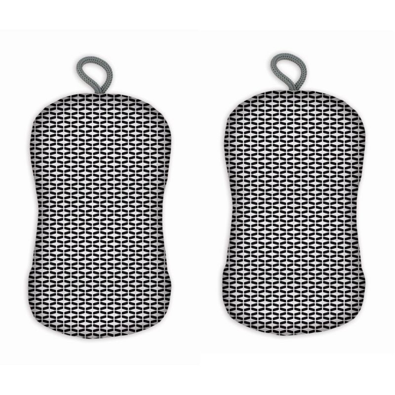 Swedish Dish Cloth 8.0" Red Cycle Absorbent Kitchen Eco Friendly  -  Dish Cloth