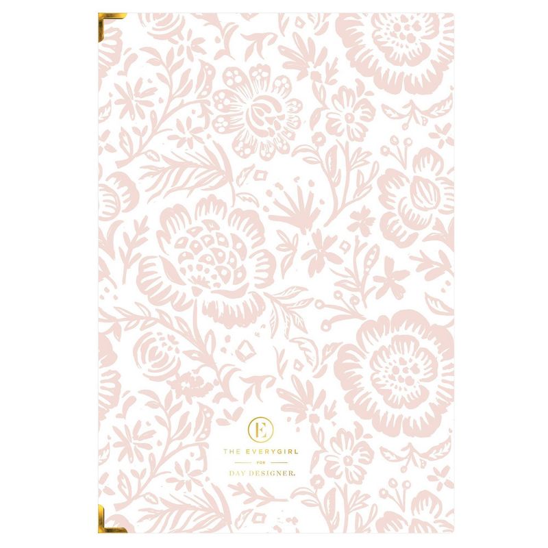 2021 The Everygirl Planner 5" x 8" Hard Cover Weekly/Monthly Bookbound Sadie - Blue Sky