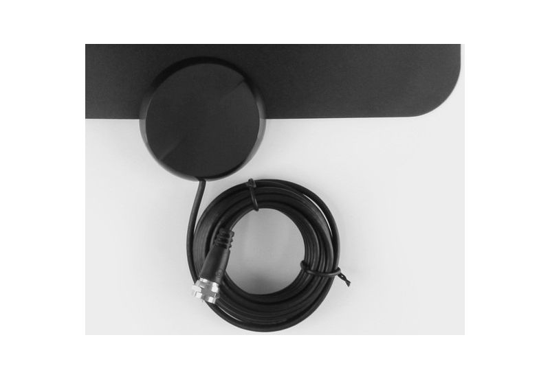 Aluratek Indoor HD Digital TV Antenna with Amplifier Signal Booster - Upto 50 Mile - Indoor, Television, Signal Booster, TV TunerWall/Window