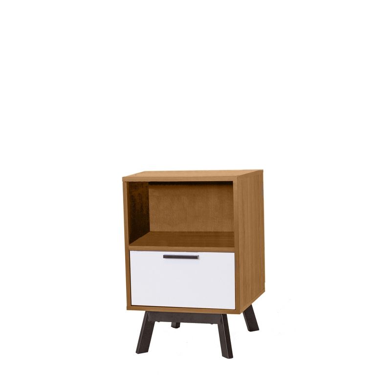 Aspen 1 Drawer Nightstand Vintage Reddish/Brown - Loft 607