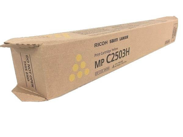 RICOH OEM Toner Cartridge, YELLOW, yield 9,500 841919