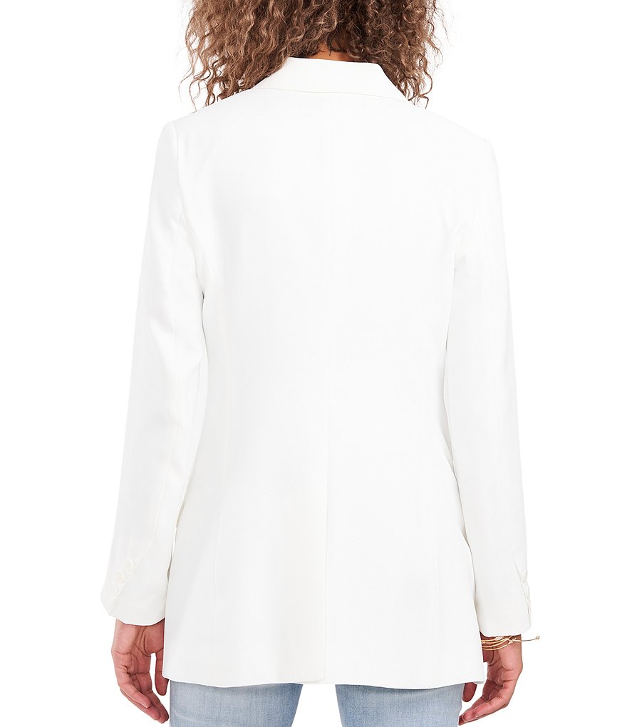 Vince Camuto Petite Size Luxe CDC Long Sleeve Open Lapel Neck Lined One Button Blazer