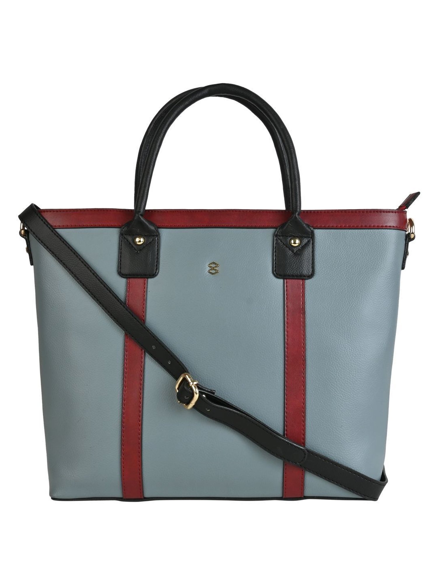 Horra Grey Large Office Tote Bag