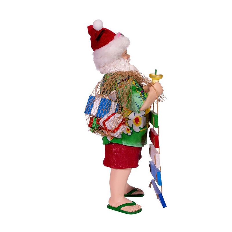 Kurt Adler 10.5" Fabriche Beach Santa