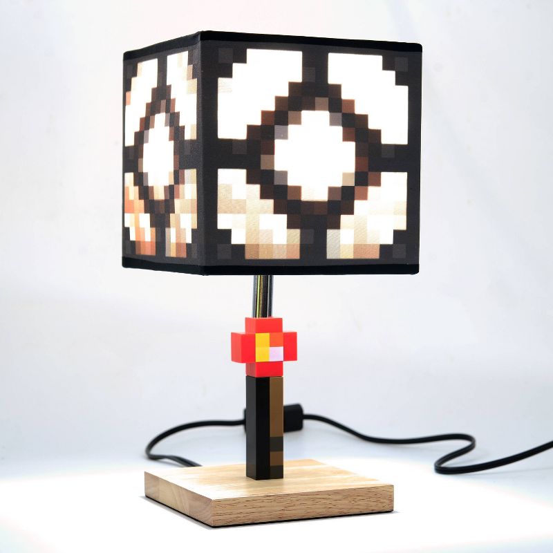 Minecraft Glowstone Table Lamp (Includes LED Light Bulb)