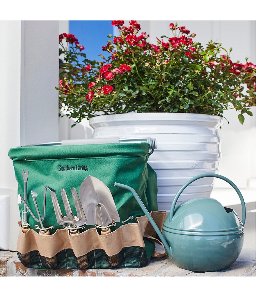 Southern Living Iron Round Watering Can