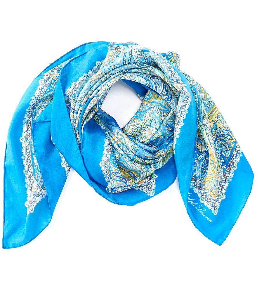 Lauren Ralph Lauren Carolyn Silk Square Scarf