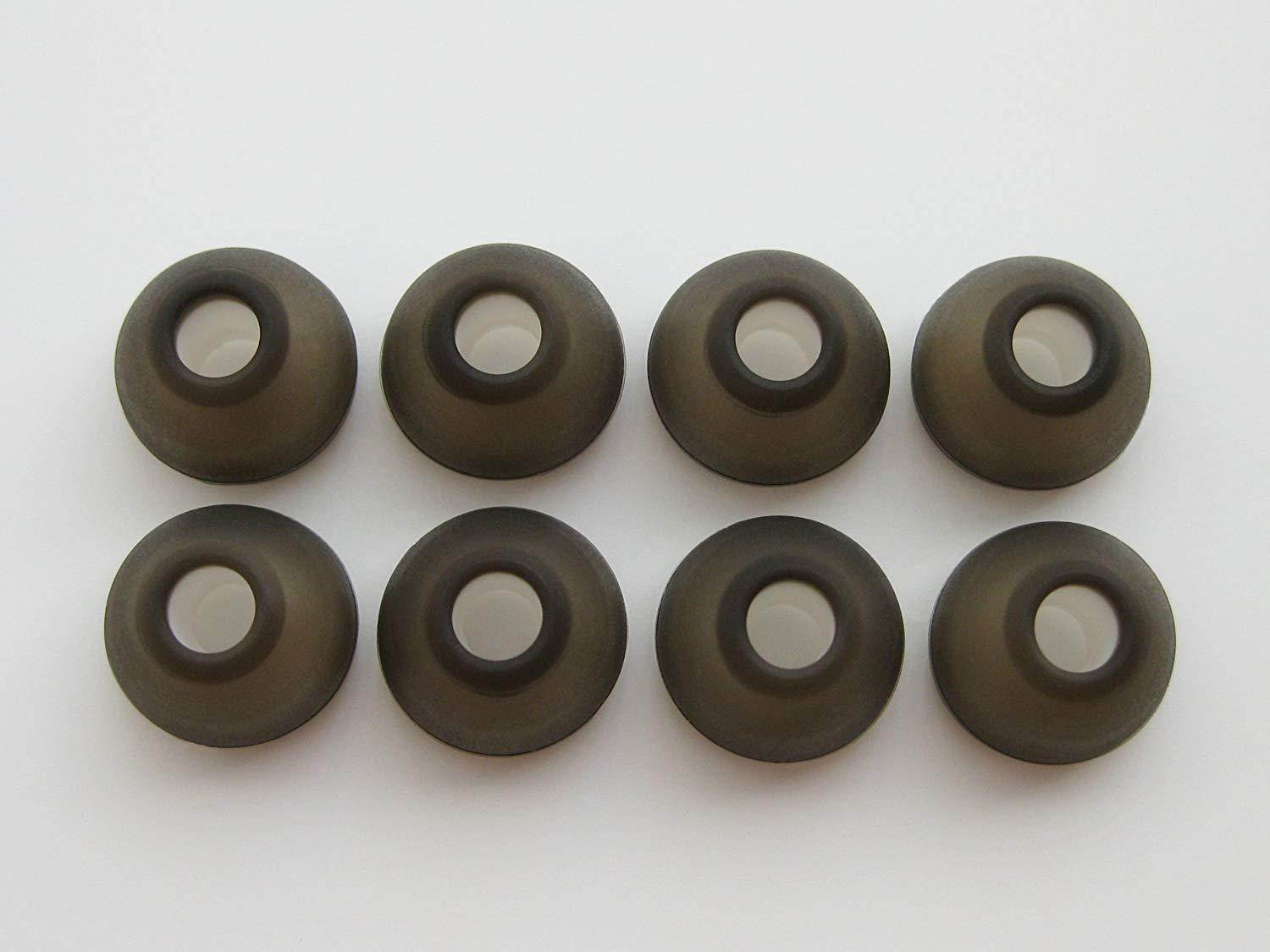 8 Large (L) Ergonomical Comfort Replacement Set Earbuds Eartips for Sennheiser IE Series, CX Series, CXC Series, CXL Series, OCX Series, and MM Series In Ear Earphone Headsets