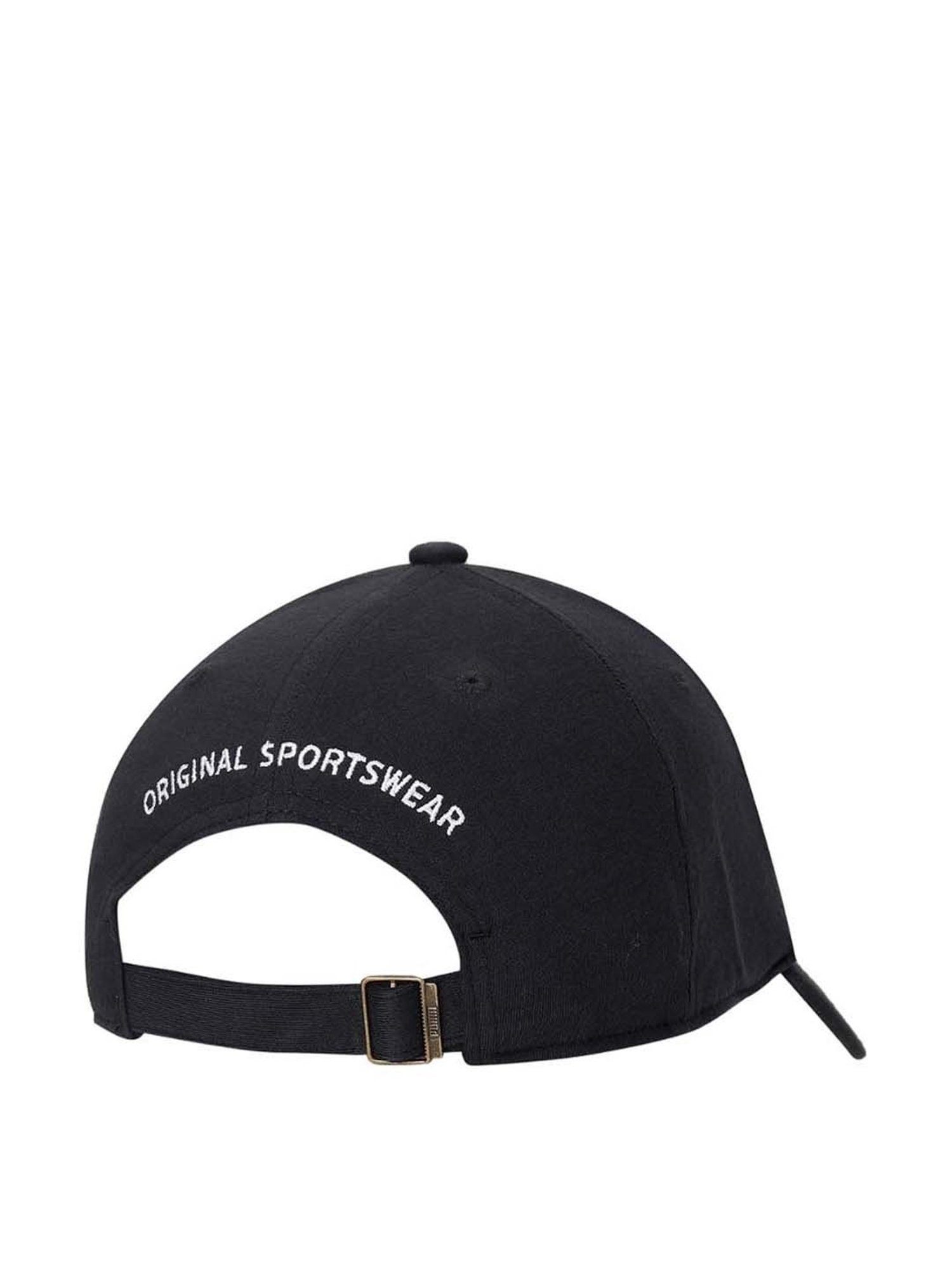 Puma Black Solid Baseball Cap