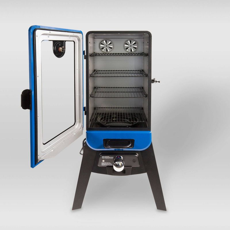 Dyna-Glo Wide Body Vertical Offset Charcoal Smoker Model DGO1890BDC-D