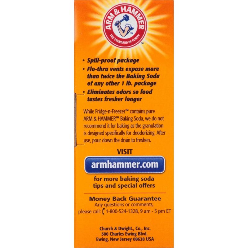 Arm & Hammer Baking Soda Fridge-n-Freezer Odor Absorber - 14oz