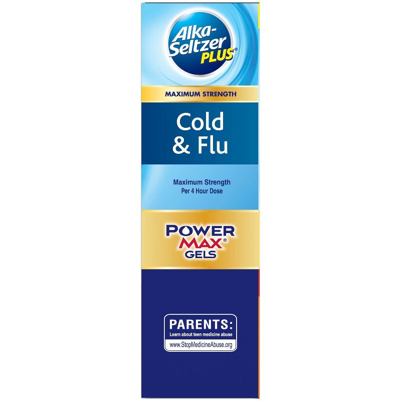Alka-Seltzer Plus PowerMax Day/Night Cold & Flu Relief Liquid Gels - 24ct