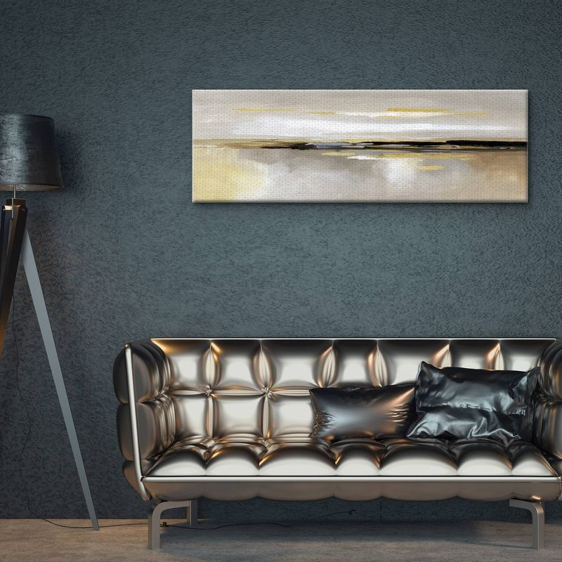 Silver Lining By Nan Wrapped Unframed Wall Canvas Art - Masterpiece Art Gallery