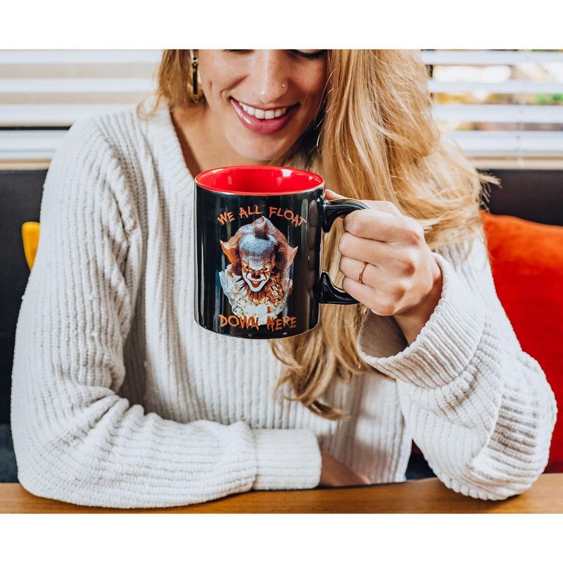 Silver Buffalo IT "We All Float Down Here" Ceramic Mug | Holds 20 Ounces